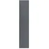 Image de vidaXL Tapis - Gris 100x500 cm