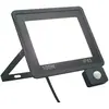 Image de vidaXL Projecteur à LED avec capteur 100 W Blanc froid