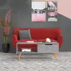 Image de vidaXL Table basse - Gris béton