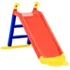 Image de vidaXL Toboggan rouge/bleu/jaune 141 cm