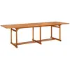 Image de vidaXL Table à dîner - 280x90x75 cm - Bois d'acacia