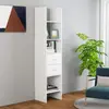 Image de vidaXL Bibliothèque blanc