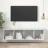 Image de vidaXL Meuble TV Mural Blanc