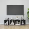 Image de vidaXL Meubles TV 4 pcs - Gris béton