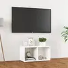 Image de VidaXL Meuble TV - 72 cm - Blanc