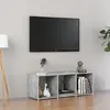 Image de Meuble TV vidaXL - Gris béton