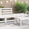 Image de vidaXL Salon de jardin 2 pièces - Blanc