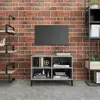 Image de vidaXL Meuble TV - Gris béton