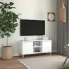 Image de vidaXL Meuble TV - Blanc