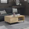 Image de vidaXL Table Basse Chêne Sonoma 90x60x35 cm