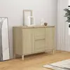 Image de vidaXL Buffet en bois d'ingénierie - Chêne sonoma