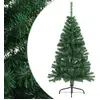Image de vidaXL Demi-sapin de Noël 120 cm - Vert