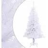 Image de vidaXL Sapin de Noël avec Support - Blanc 120 cm