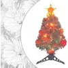 Image de vidaXL Arbre de Noël avec fibre optique - 64 cm