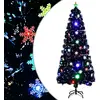 Image de vidaXL Sapin à LED Fibre optique