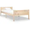 Image de vidaXL Cadre de lit sans matelas 90x200 cm - Bois de pin massif