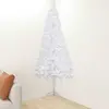 Image de vidaXL Demi-sapin artificiel 210 cm - Blanc