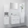 Image de vidaXL Ensemble meubles salle de bain - Blanc