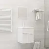 Image de vidaXL Blanc brillant