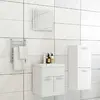 Image de vidaXL Blanc Aggloméré