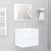 Image de VidaXL Meubles de salle de bain - Bois d'ingénierie