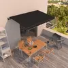 Image de vidaXL Auvent rétractable automatique 450x350 cm Anthracite