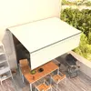 Image de vidaXL Store automatique avec store - Crème - 4x3 m