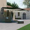 Image de vidaXL Auvent manuel avec LED - Anthracite