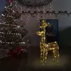 Image de vidaXL Renne de Décoration avec 90 LED Acrylique