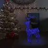 Image de vidaXL Renne de Noël LED 90 cm - Acrylique