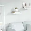 Image de vidaXL Étagère Murale Flottante Chêne et Blanc