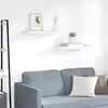 Image de vidaXL Étagères flottantes 2 pcs - Chêne et blanc
