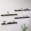 Image de vidaXL Étagère murale MDF - Noir