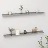 Image de vidaXL Étagères Murales 2 pcs Gris
