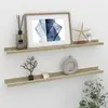 Image de vidaXL Étagères murales 2 pcs blanc