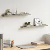 Image de vidaXL Étagères murales 2 pcs - Gris béton