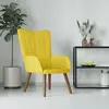 Image de VIDAXL vidaXL Chaise de relaxation - Jaune moutarde
