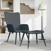 Image de vidaXL Chaise de relaxation Gris foncé