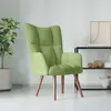 Image de VIDAXL Fauteuil relaxation vert clair