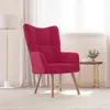Image de VidaXL Chaise de relaxation - Rouge bordeaux