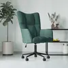 Image de vidaXL Chaise relaxation vert foncé