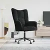 Image de vidaXL Chaise de relaxation - Noir velours