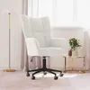 Image de vidaXL Chaise de relaxation - Blanc crème