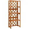 Image de vidaXL Treillis avec Étagères - 55x30x140 cm - Bois de Sapin