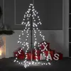 Image de vidaXL Arbre de Noël cône 160 LED