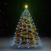 Image de vidaXL Guirlande lumineuse d'arbre - Bleu 180 LED