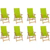 Image de VIDAXL Inclinables Jardin Teck