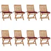 Image de vidaXL Chaises pliables de jardin - 3072870