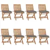 Image de vidaXL Chaises pliables - Lot de 8