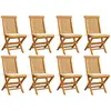 Image de vidaXL Chaises de jardin avec coussins - Crème
